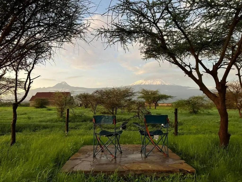 Amboseli Cultural Camping Zewnętrze zdjęcie
